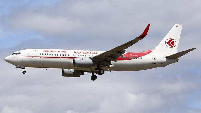 7T-VJK:Boeing 737-800:Air Algerie